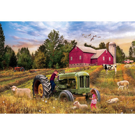 Eurographics Tractor Jigsaw Puzzle Multicolored 550 pc
