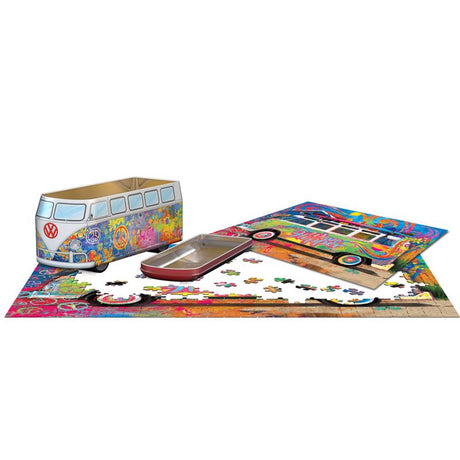 Eurographics Volkswagen Bus Jigsaw Puzzle Multicolored 550 pc