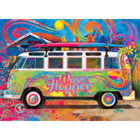 Eurographics Volkswagen Bus Jigsaw Puzzle Multicolored 550 pc
