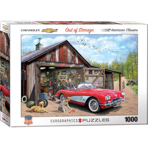 Eurographics Chevrolet Out of Storage Puzzles Multicolored 1000 pc