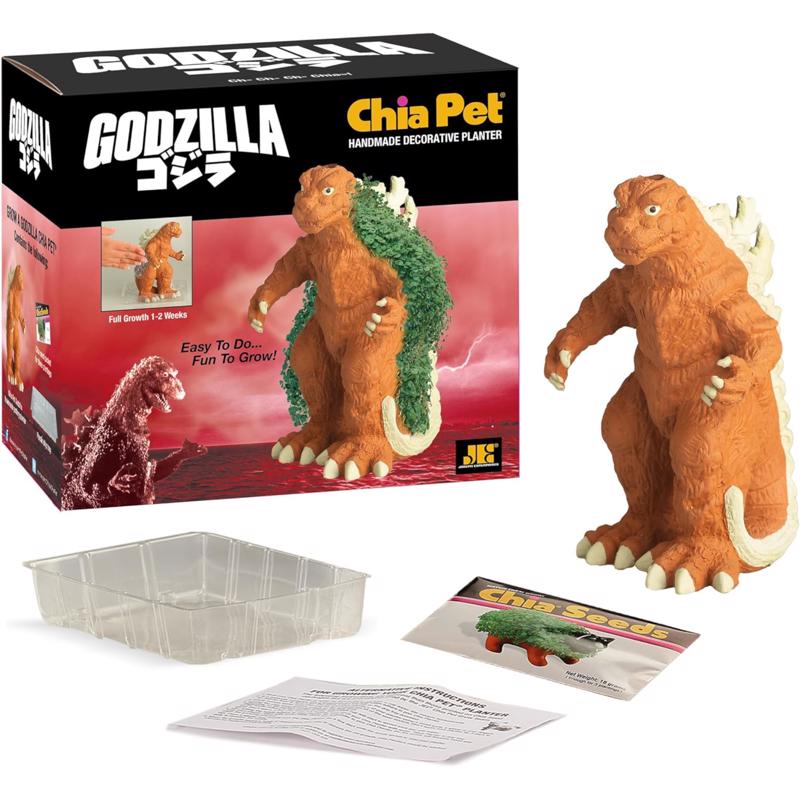 Chia Pet Godzilla Decorative Planter Clay 1 pk, Pack of 16