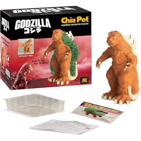 Chia Pet Godzilla Decorative Planter Clay 1 pk, Pack of 16