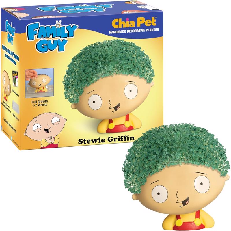 Chia Pet Family Guy Stewie Griffin Decorative Planter Clay 1 pk, Pack of 16