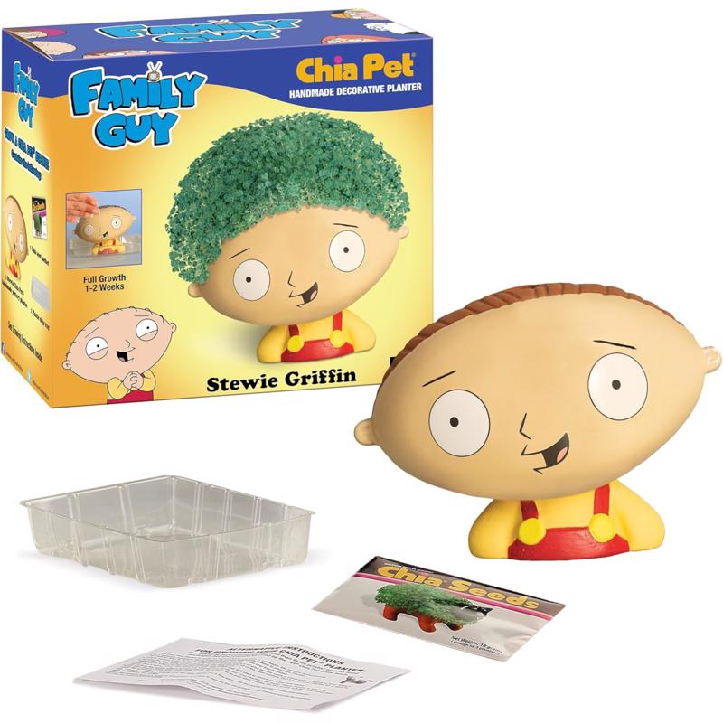 Chia Pet Family Guy Stewie Griffin Decorative Planter Clay 1 pk, Pack of 16