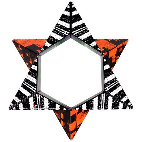 Shashibo Seasonal Series Spooky Magnetic Puzzle Cube Orange 12 pc