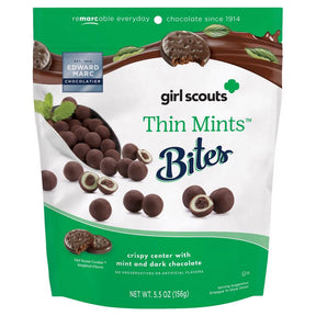 Edward Marc Girl Scouts Thin Mint Candy Bites 5.5 oz, Pack of 10