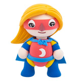 Fizz Make Your Own Super Hero Dough Craft Kit Assorted, Pack of 6