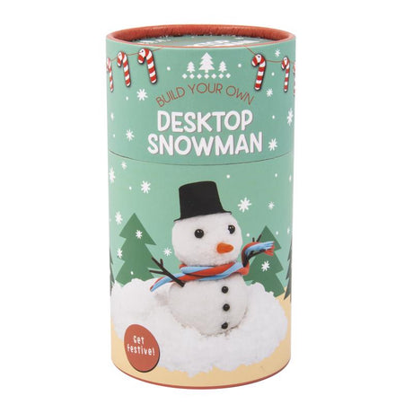 Fizz Make Your Own Desktop Snowman Craft Set Multicolored, Pack of 6