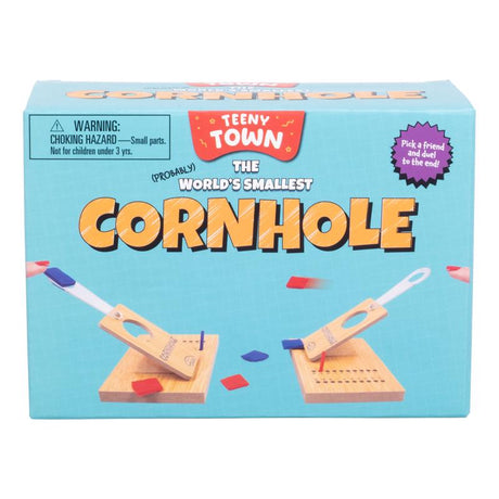 Fizz Teeny Town Cornhole Toss Game Multicolored, Pack of 6