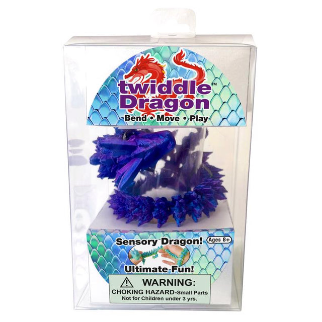 Zorbitz Twiddle Dragon Toy Assorted, Pack of 12