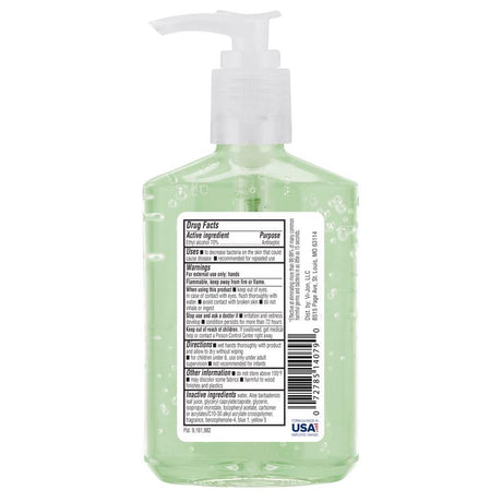 Germ-X Aloe Vera Scent Liquid Advanced Hand Sanitizer 8 fl. oz., Pack of 6