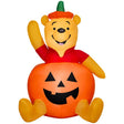 Disney 3 ft. LED Prelit Pooh in Pumpkin-SM Inflatable