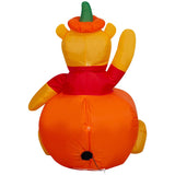 Disney 3 ft. LED Prelit Pooh in Pumpkin-SM Inflatable