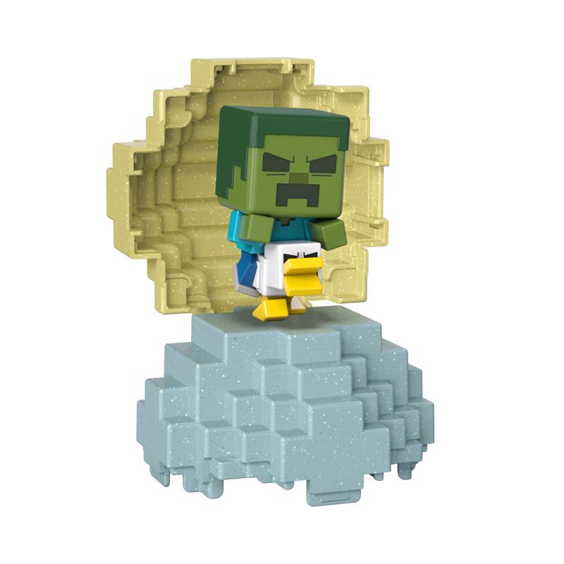 Minecraft Mini Mode Spawn Egg Action Figures Assorted, Pack of 24