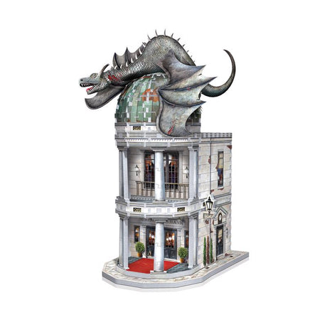 Wrebbit3D Harry Potter Gringotts Bank 3D Jigsaw Puzzle Multicolored 300 pc