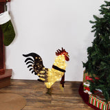 Alpine Rooster 33 in. Yard Decor