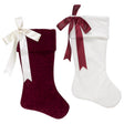 Dyno Red/White Matte W/Bow Christmas Stocking 20 in., Pack of 12