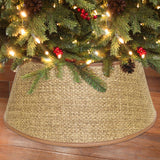 Dyno Walnut Faux Wicker Tree Collar 11 in., Pack of 4