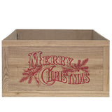 Dyno Merry Christmas Tree Crate 11 in., Pack of 4