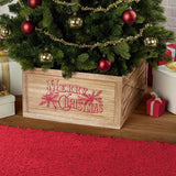 Dyno Merry Christmas Tree Crate 11 in., Pack of 4