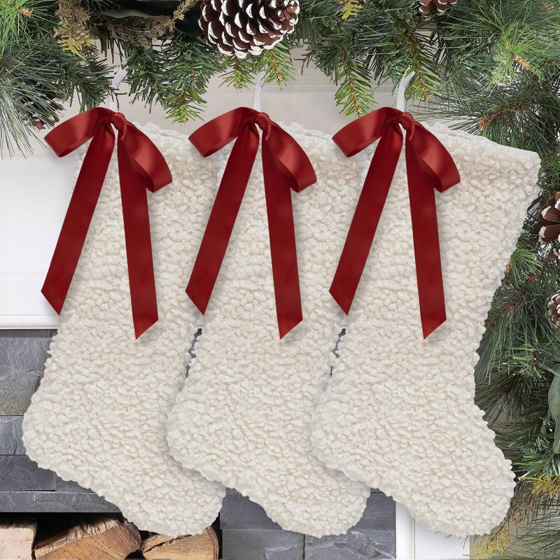 Dyno Red DBL Face Satin Christmas Bow 8 in., Pack of 12