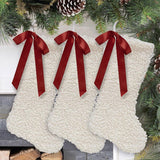 Dyno Red DBL Face Satin Christmas Bow 8 in., Pack of 12