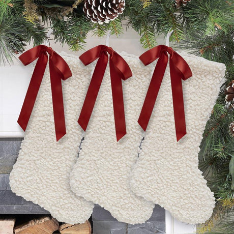 Dyno Red DBL Face Satin Christmas Bow 8 in., Pack of 12