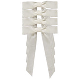 Dyno Ivory Christmas Bow 10 in., Pack of 12