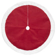 Dyno Red/White Tree Skirt, Pack of 4