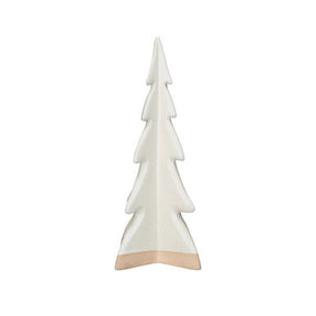 Creative Co-Op Cream Tree Table Decor 11 in., Pack of 6