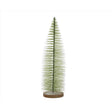 Decoris Green Frosted Tree Table Decor 20 in., Pack of 12