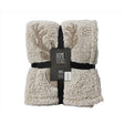 Decoris Reindeer Blanket 1 pk, Pack of 8