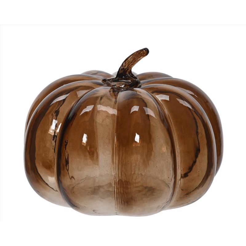 Decoris 8 in. Pumpkin Fall Decor, Pack of 4