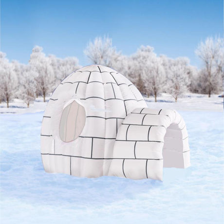 Omega Brite LED Igloo Fort 72 in. Inflatable