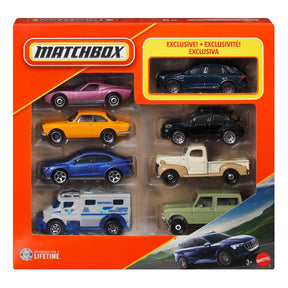 Matchbox 1:64 Scale Die-Cast Toy Cars Assorted 8 pc, Pack of 6
