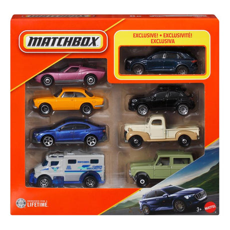Matchbox 1:64 Scale Die-Cast Toy Cars Assorted 8 pc, Pack of 6