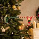 Mr. Christmas Merry Mischief Elf Musical Tree Acrobat Animated Decor 6 in.