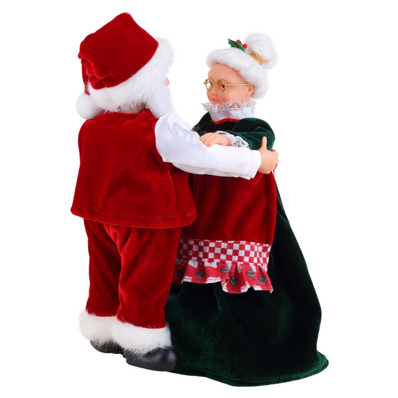 Mr. Christmas Dancing Santa and Mrs. Animated Decor