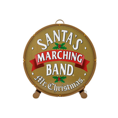 Mr. Christmas Multicolored Santa's Marching Band Musical Animated Decor