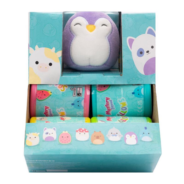 Squishmallows Mystery Squad Micromallow Multicolored, Pack of 24