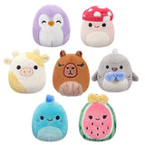 Squishmallows Mystery Squad Micromallow Multicolored, Pack of 24