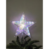 Celebrations LED Warm White Star Tree Topper 8.25 in., Pack of 6