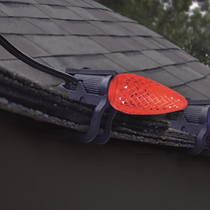 Dyno Titan Pro Gutter/Shingle Light Clips 50 pk