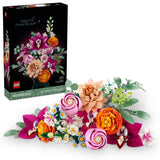 LEGO Botanicals Pretty Pink Flower Bouquet Building Set Multi 749 pc