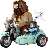 LEGO Harry Potter Hagrid & Harry's Motorcycle Ride Building Set Multi 617 pc