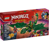 LEGO Ninjago Lloyd's Green Forest Dragon Building Toy Multi 128 pc