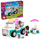 LEGO Friends Heartlake City Ice Cream Truck Building Set Multi 92 pc