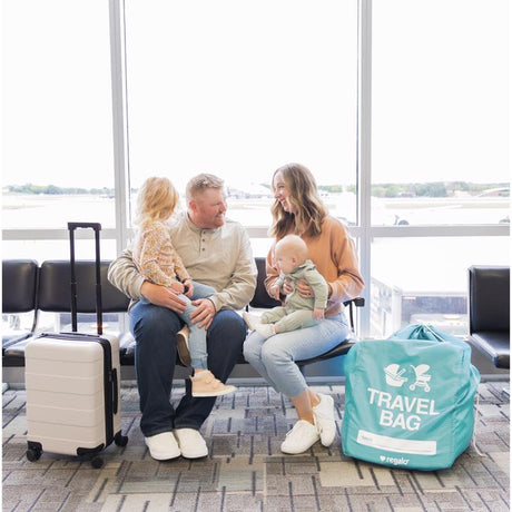 Regalo Baby Turquoise Travel Bag 16.5 in. H X 34.5 in. W