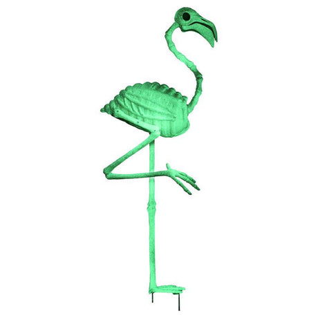 Seasons 34 in. Skeleton Flamingo Halloween Decor, Pack of 2