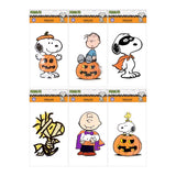 Peanuts Halloween Clings Window Decor, Pack of 24